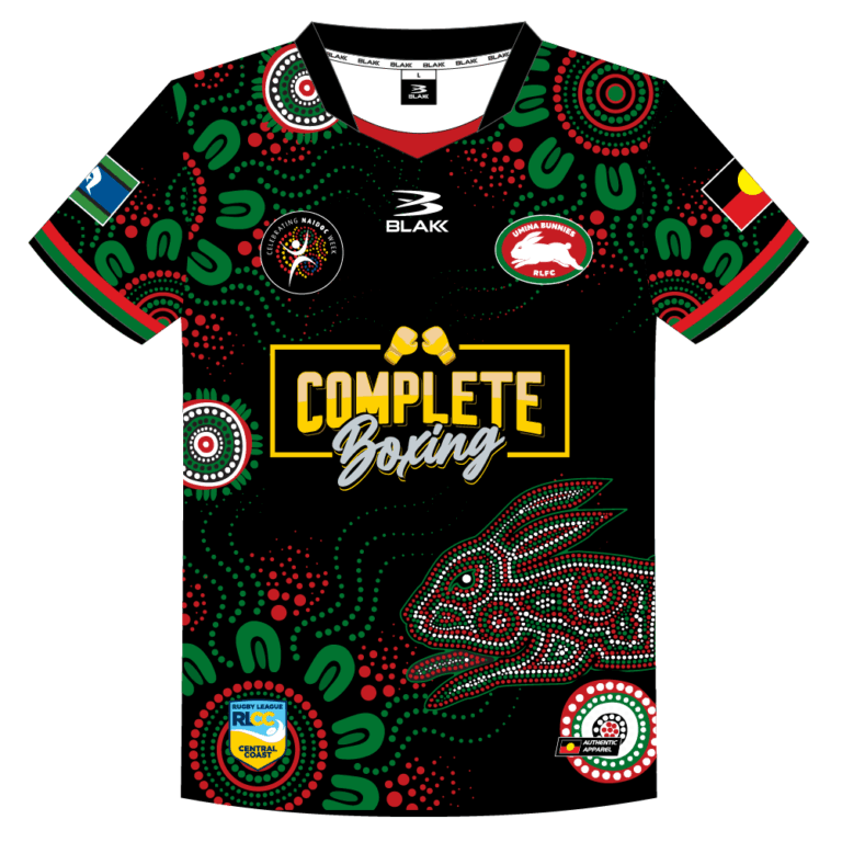 Naidoc Training Tee Front