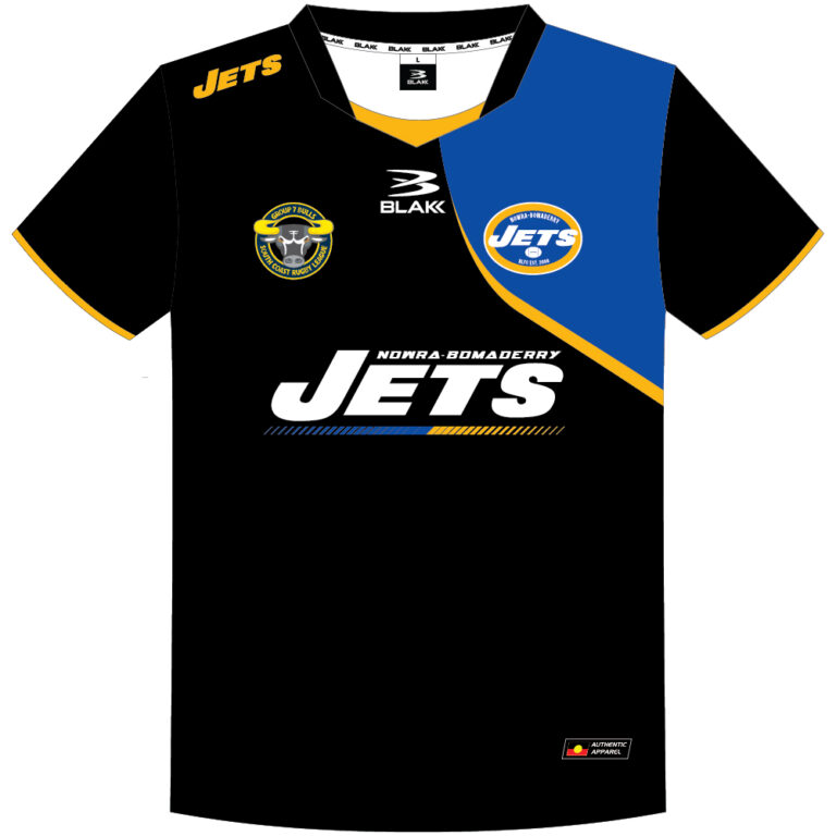 Nowra Bombaderry Jets RLFC Training Tee Merch 1