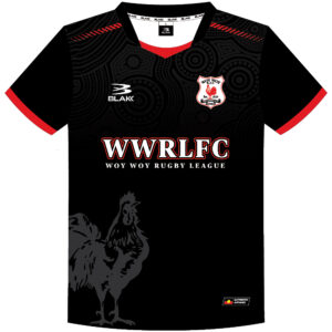 Woy Woy Roosters RLFC Training Tee 1