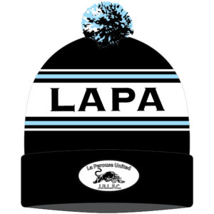 La Perouse Panthers RLFC Beanie 2025 blue on black 1