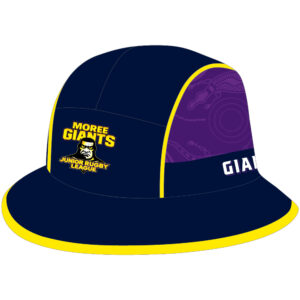 Moree Giants JRLFC Panelled Bucket Hat 2025 1