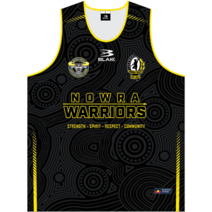 Nowra Warriors JRLFC Training Singlet 2025 1