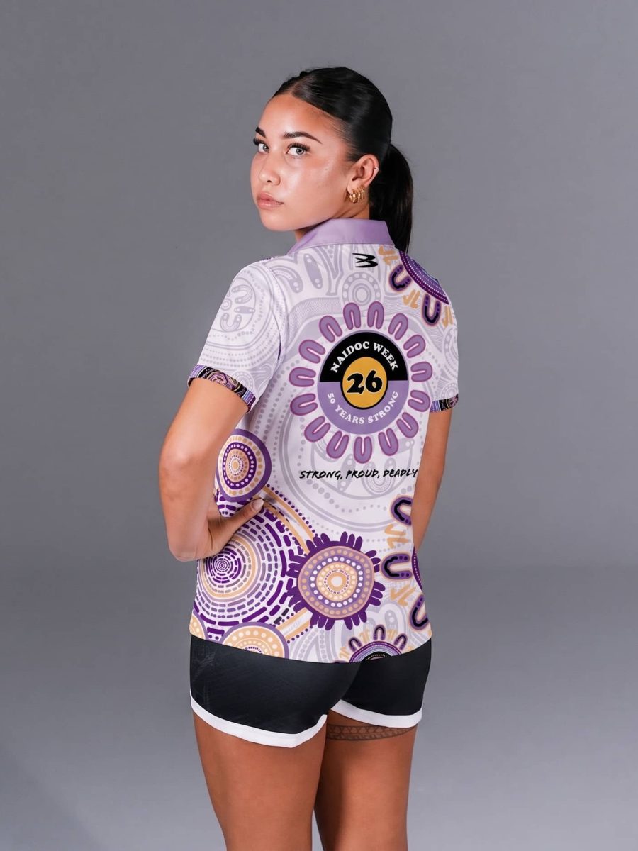 Naidoc Week White Purple Back